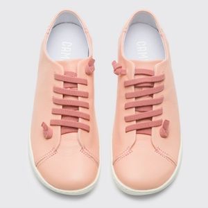 Camper Peu Slip on Leather Sneaker Pink Size 38